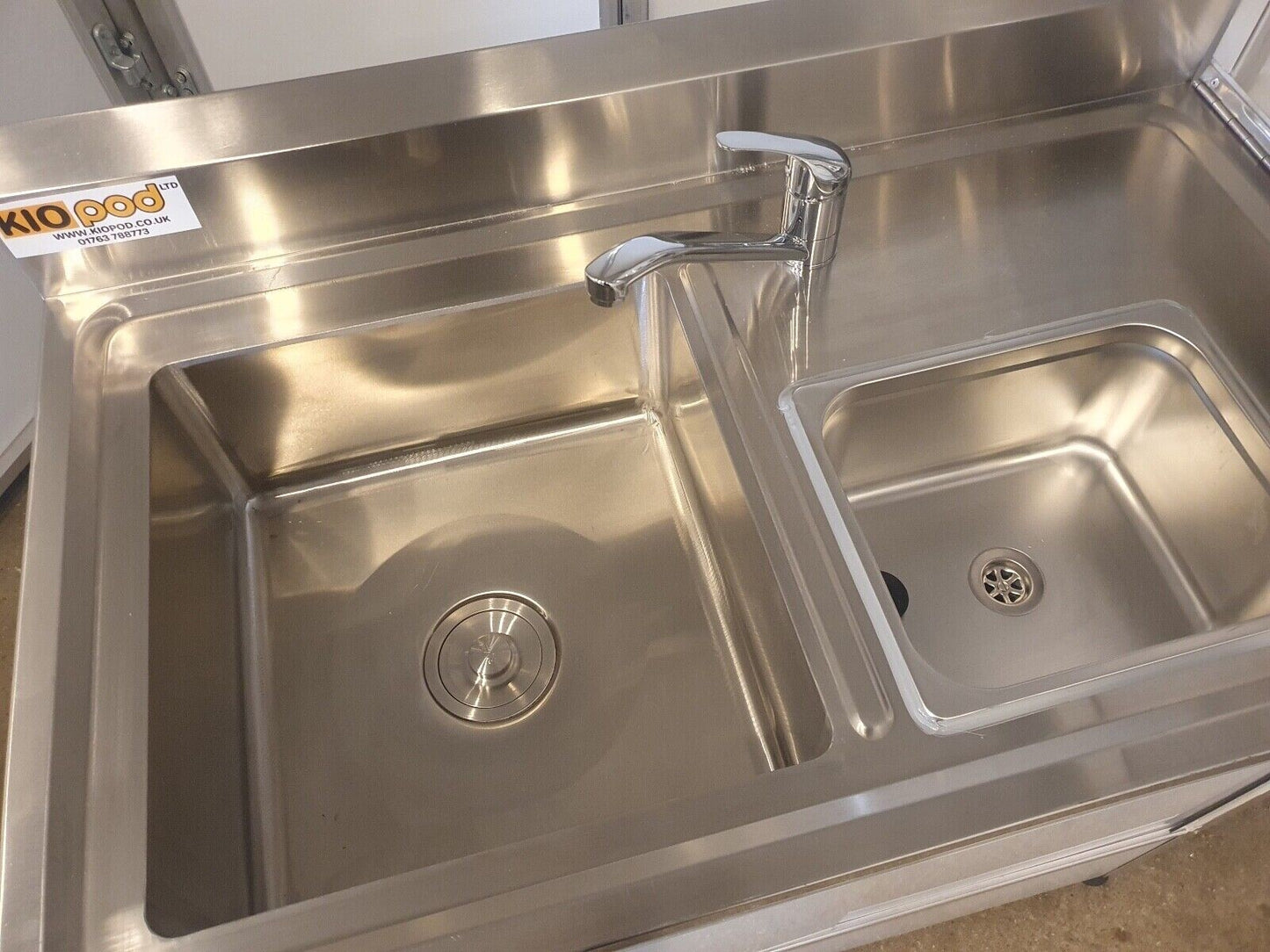 Portable Hot Water Sink - Pop Up Double