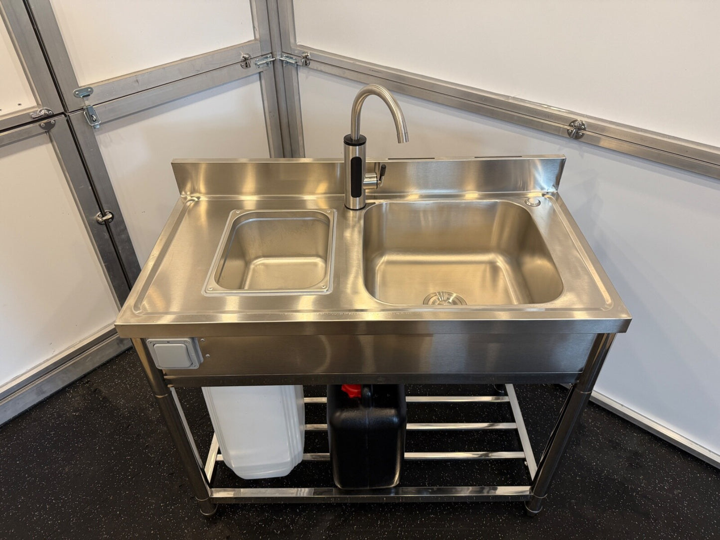 Portable Hot Water Sink - Double