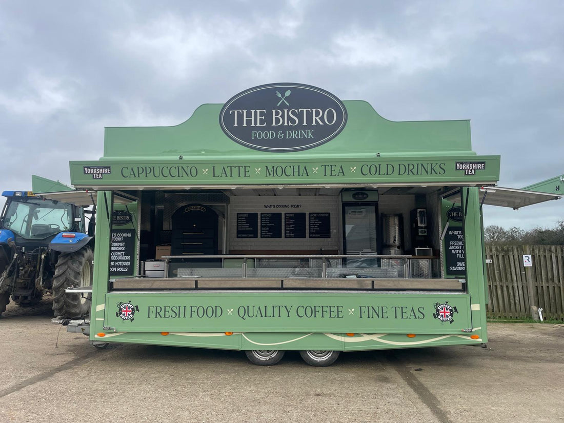 jacket potato catering trailer manufactured by Kio pod ltd