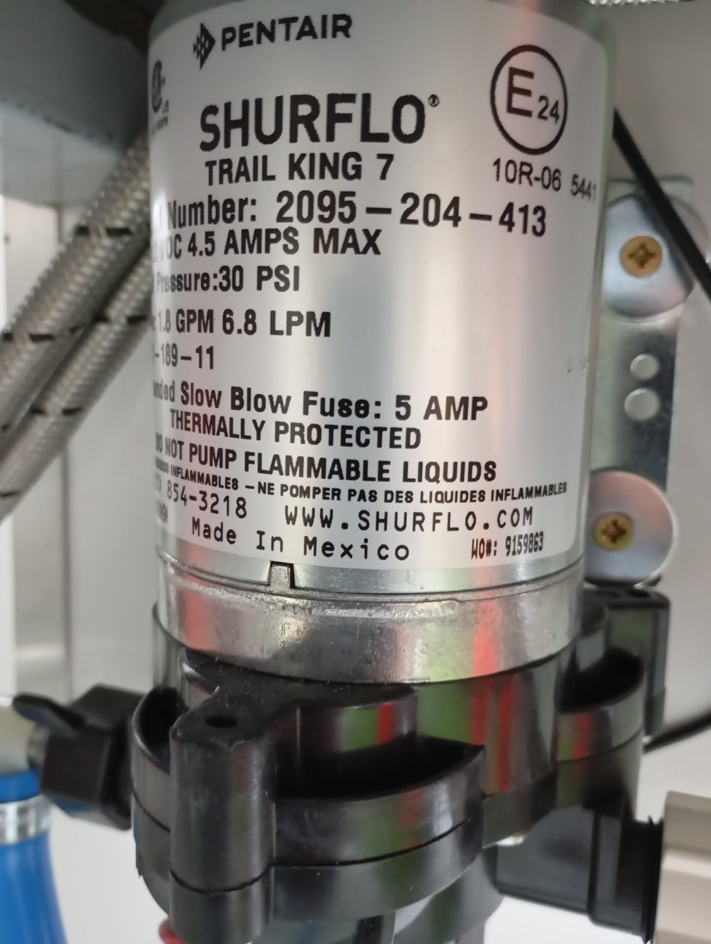 Portable LPG hot water sink