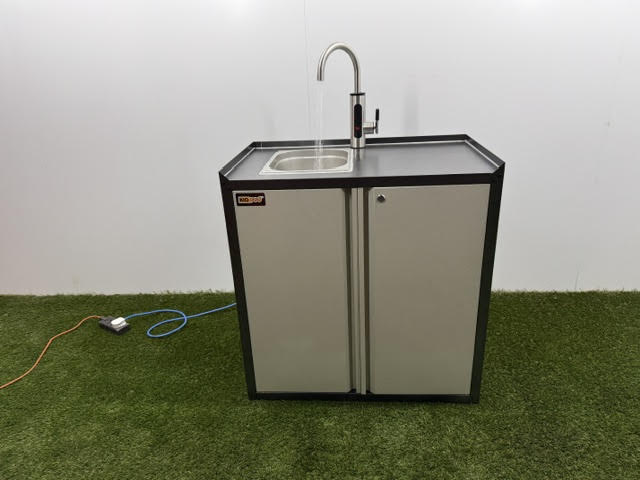 Portable Hot Water Sink - Cabinet Single Sink