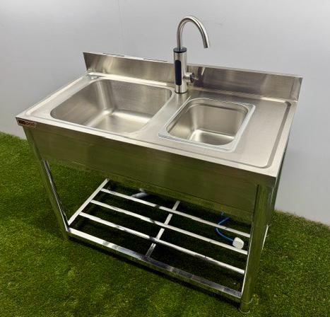 Portable Hot Water Sink - Double