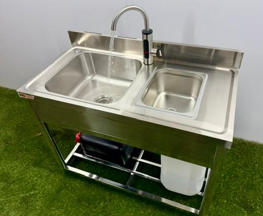 Portable Hot Water Sink - Double