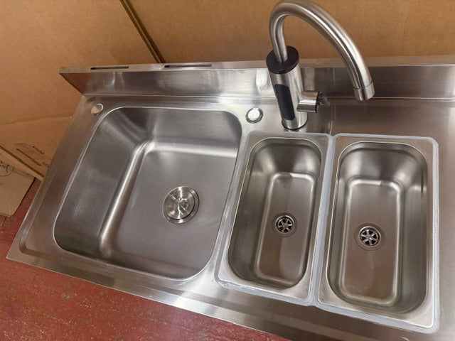 Portable Hot Water Sink - Triple