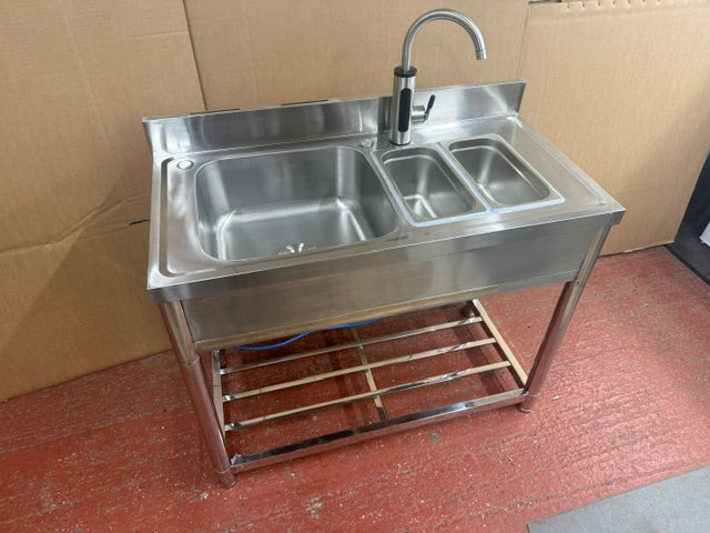 Portable Hot Water Sink - Triple