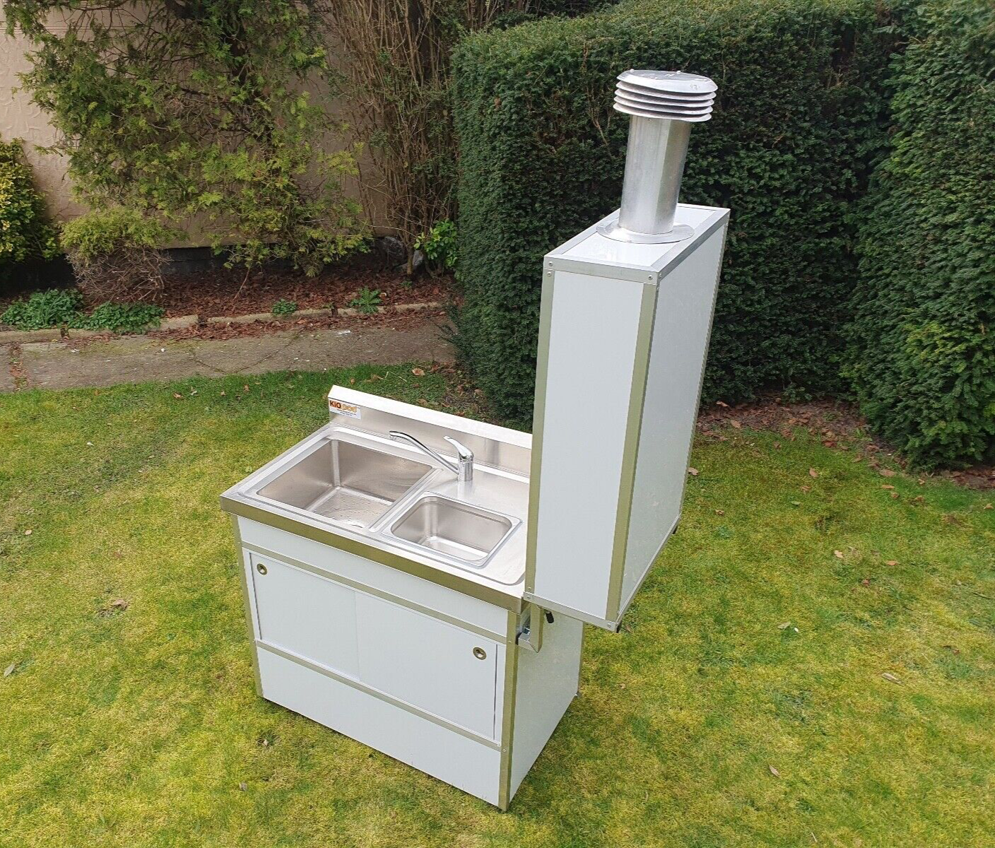 Portable Hot Water Sink - Pop Up Double