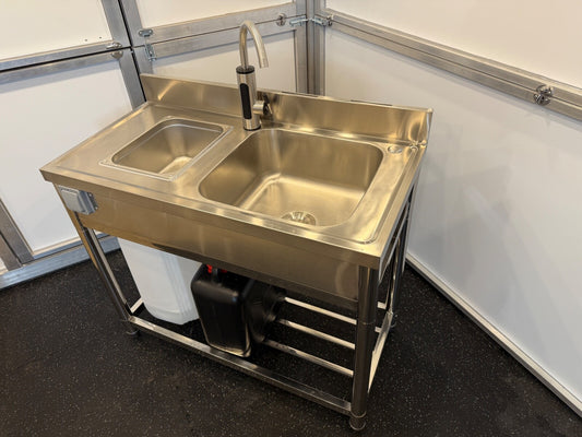 Portable Hot Water Sink - Double