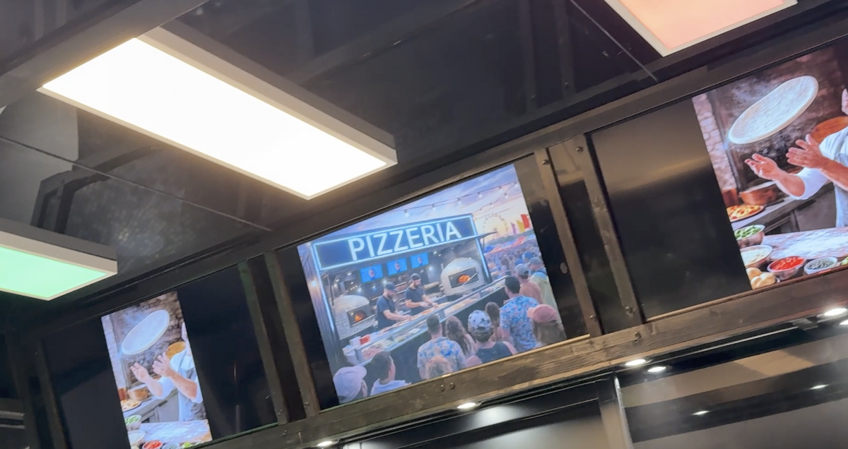 pizzeria container conversion tv menus 